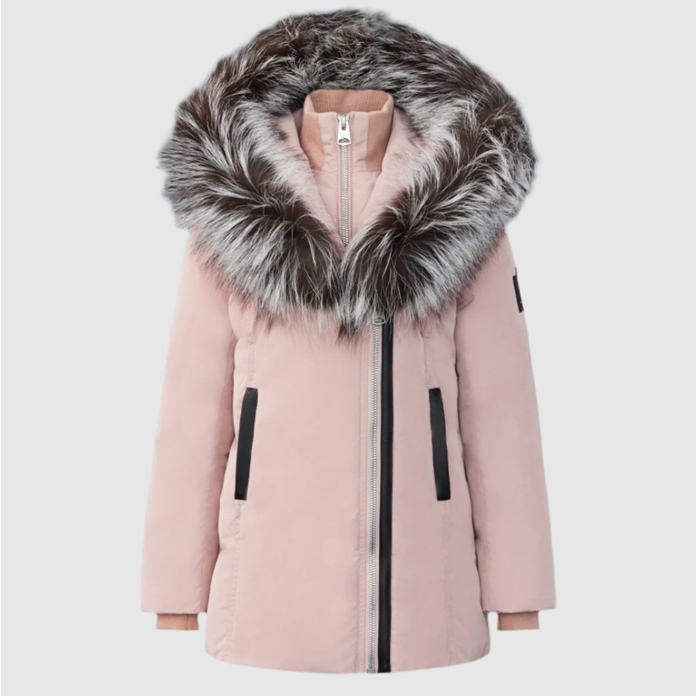 MACKAGE KIDS LEELEE-X PETAL 12 - BRAND NEW GIRLS DOWN COAT.